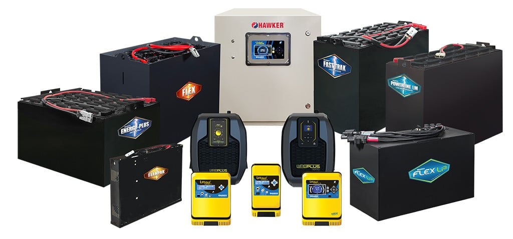HAWKER Batteries and Chargers